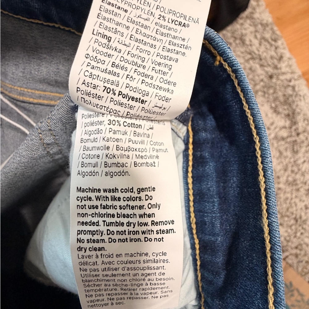SPANX Dark Blue Denim Jeans - Picture 7 of 8
